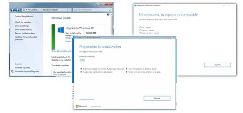 windows 7 8 10 actualizar laptop pc