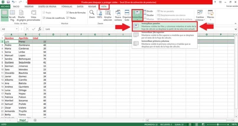 Guía para bloquear y proteger celdas de Excel 