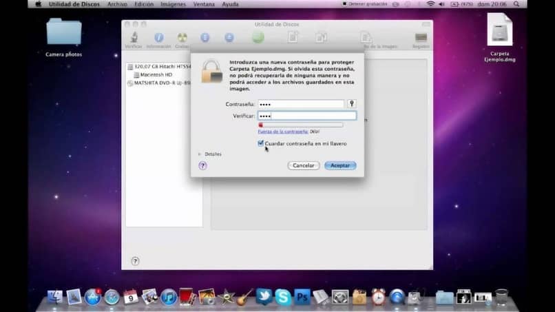 archivos mac proteger crear carpeta cifrada poner contraseña