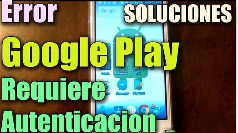 error 'Google Play Services