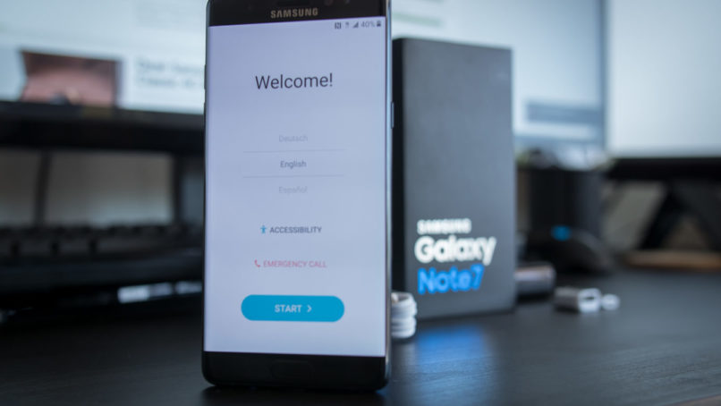 galaxy note configurar