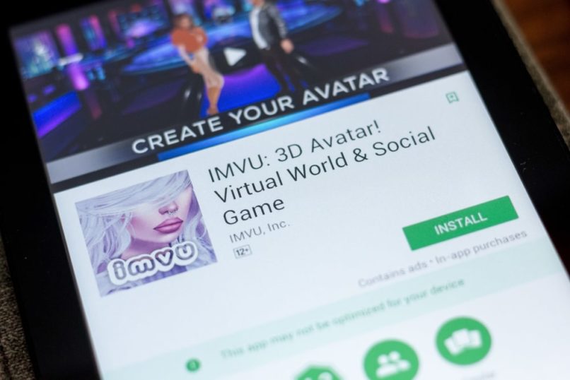 imvu sumergirse en una red social en 3D
