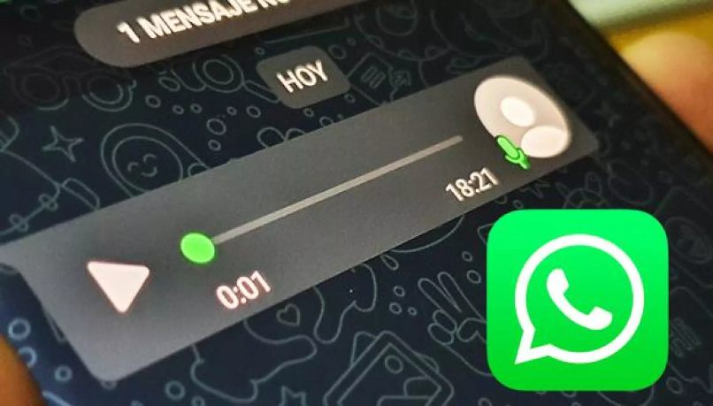 como configurar audio de whatsapp