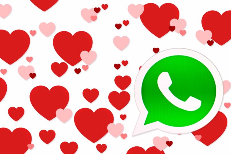 whatsapp con corazones 